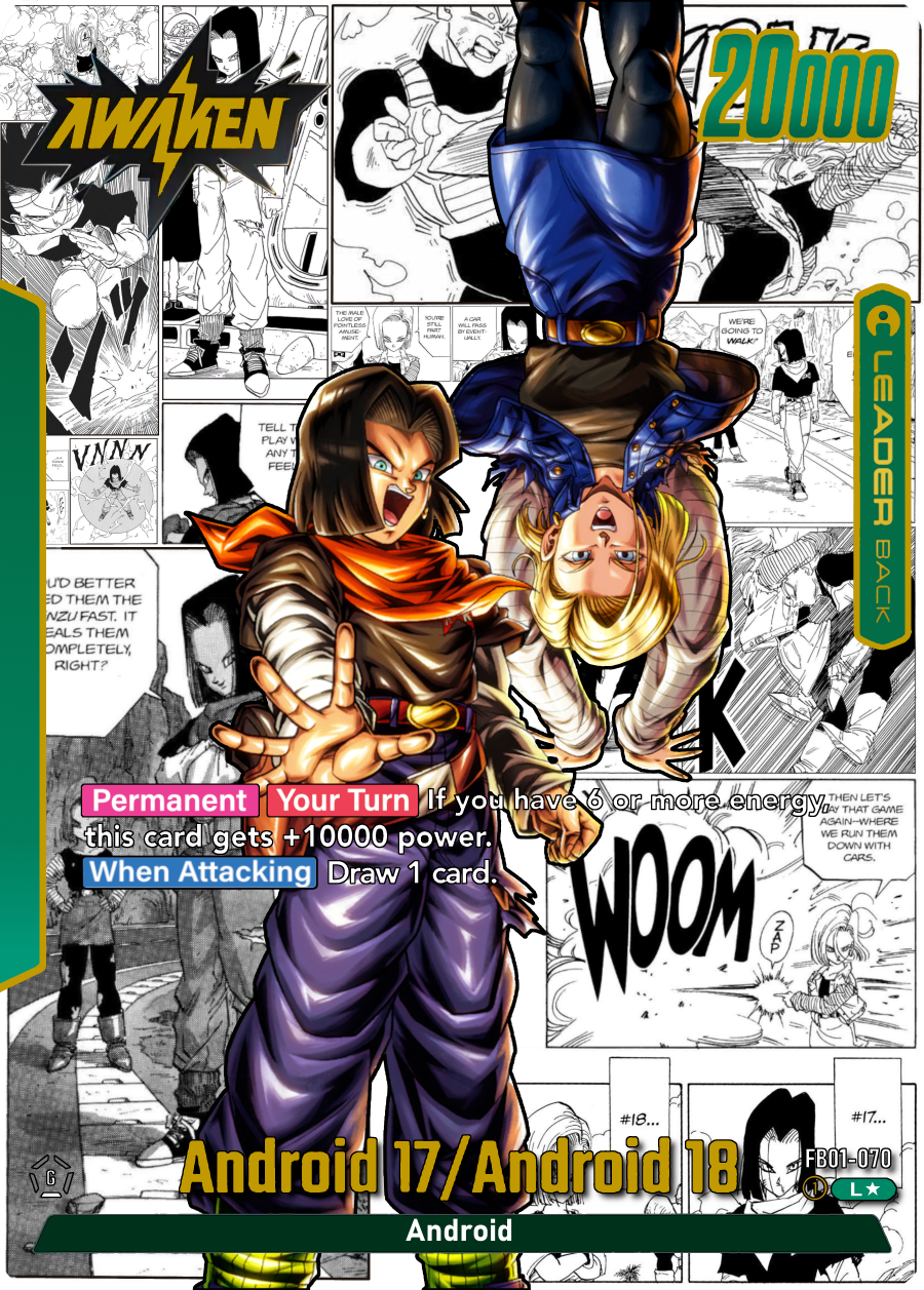 FB01-070 - Android 17 / Android 18