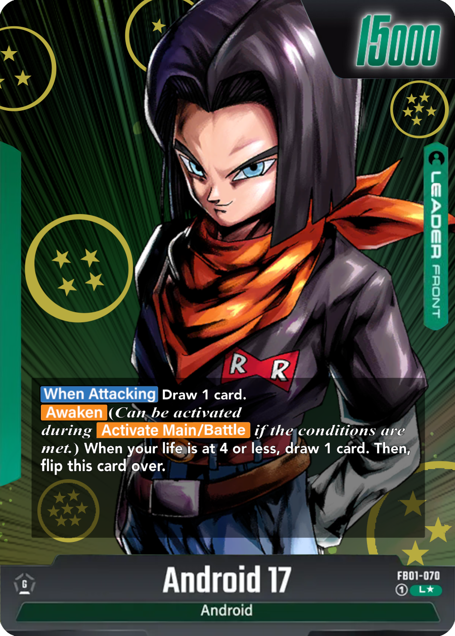FB01-070 - Android 17 / Android 18