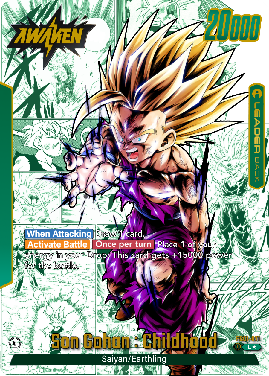 FB01-071 - Son Gohan : Childhood