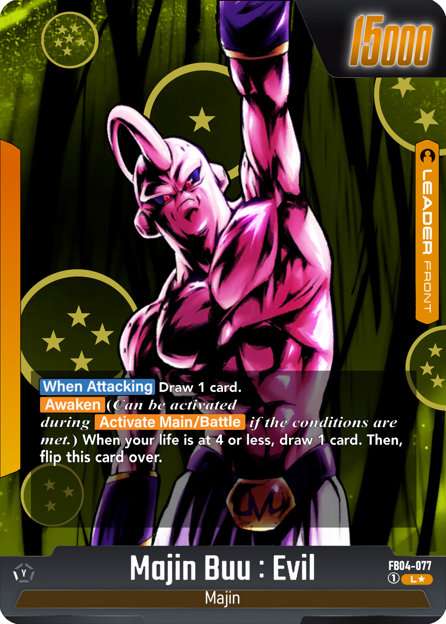 FB04-077 - Majin Buu : Evil