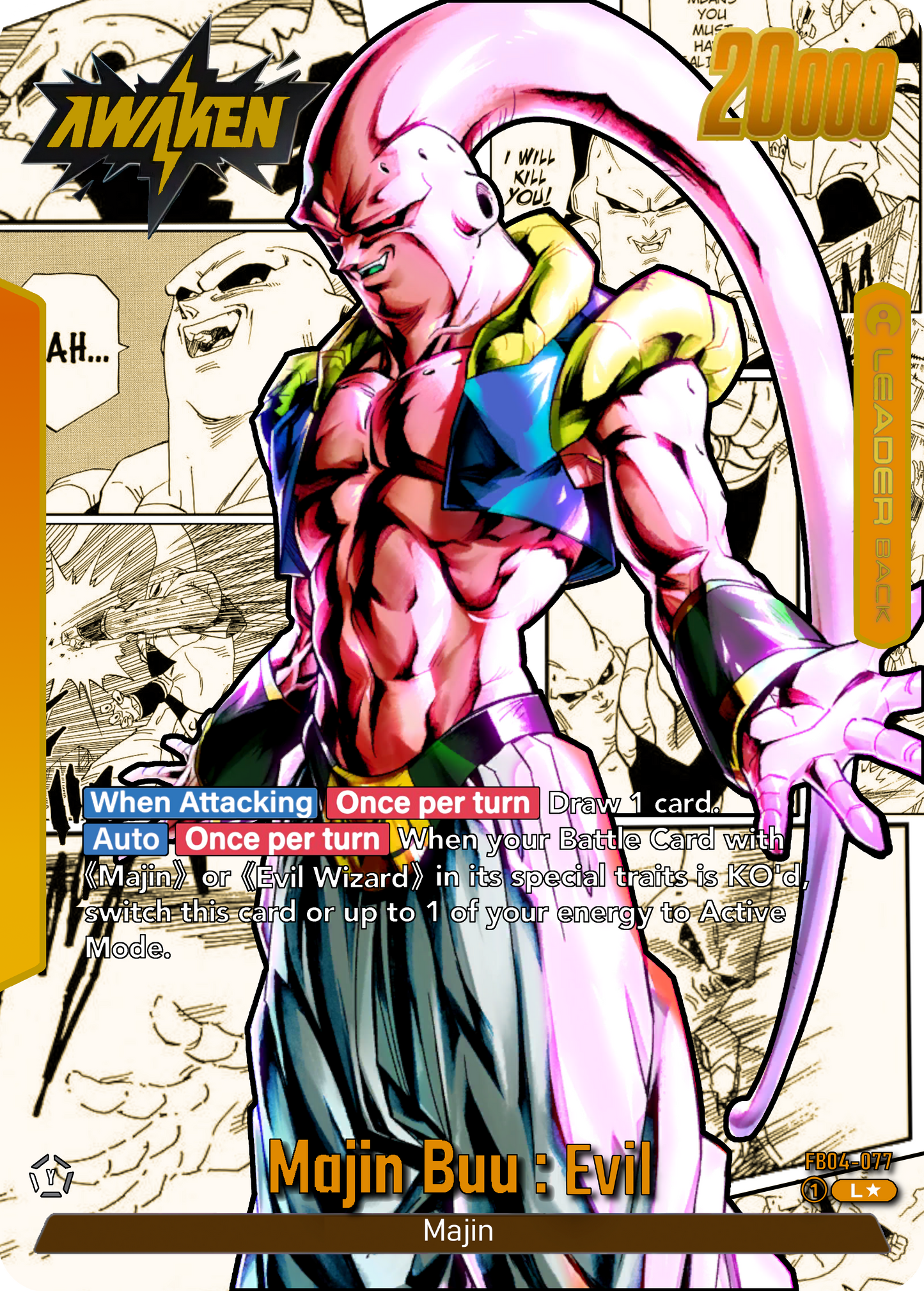 FB04-077 - Majin Buu : Evil
